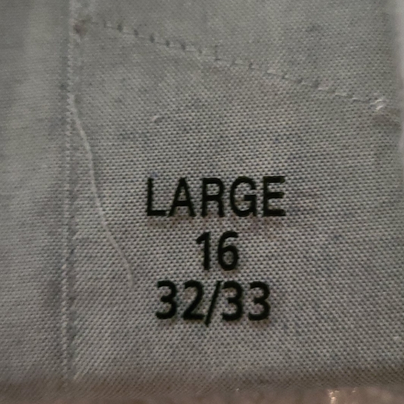 Man's light gray wrinkle free pinpoint oxford - Picture 4 of 4